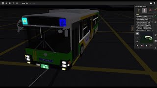 My New Japanese Bus That Glows In The Dark For Trainz