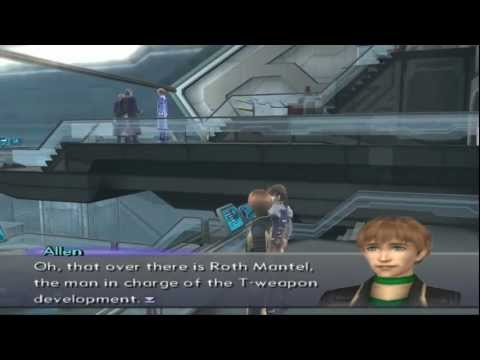 Xenosaga III HD Cutscene 042 - Roth Mantel (CAT Testing Ground) - JAPANESE - REGULAR MODE