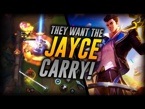 WILD RIFT | GUESS THEY WANT THE JAYCE CARRY! | Jayce Gameplay