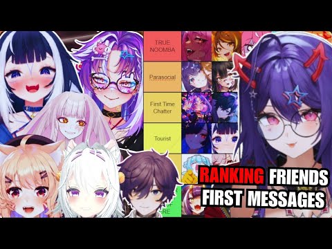 Numi Ranks Vtuber Friends First Messages in her Twitch Chat