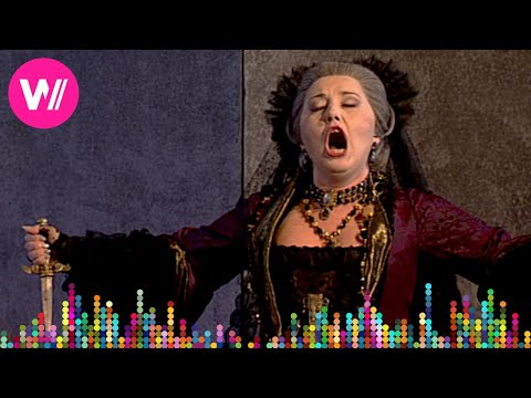 Queen Of The Night Aria from The Magic Flute by Mozart (German and English subtitles)