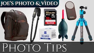 Beginners Camera Accessory Buying Guide, 2016 - Photography Tips