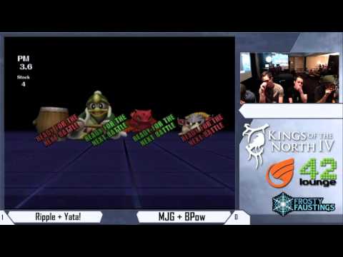 Kings Of The North IV - Ripple & GLS | Yata! vs MJG & BPow - Doubles Pools