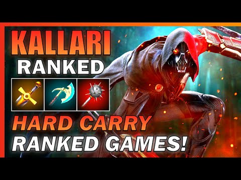 KALLARI is my NEW ONE TRICK (She DESTROYS RANKED GAMES easily!) - Predecessor Jungle Gameplay