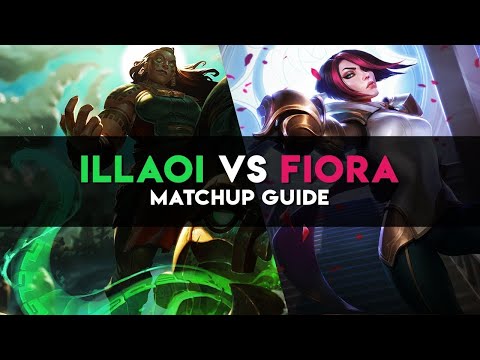 İLLAOİ VS FİORA - 12|4|6 KDA - İllaoi vs Fiora Gameplay