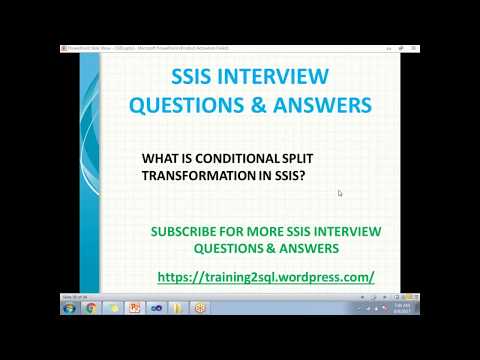 HCL SSIS Interview Questions