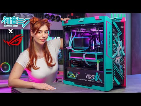 Epic $5,000 Hatsune Miku PC Build Time Lapse!