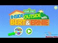 Bert Ernie Inside Outside Super Sorting Outside Sesame Street Hammy Kids