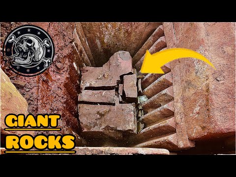 ASMR Giant Jaw Rock Stone Crushing-Soothing Sounds & Powerful Crushing. Sand crushing.#asmrsounds