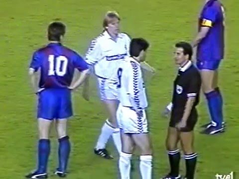 1990 Copa Del Rey Final F C Barcelona Vs Real Madrid