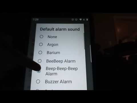 Lenovo Smart Tab M10 Alarm Sound