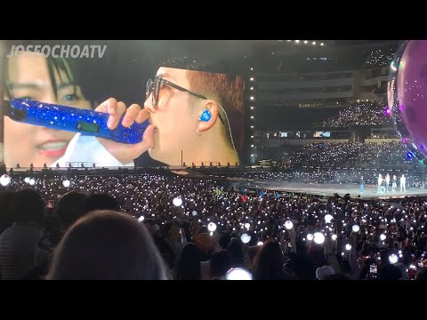 RM Cries Ending Ment/Speech | BTS PTD Concert Day 4 [fancam]