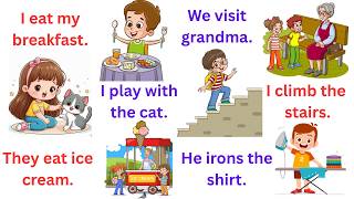 Daily Use English Sentences for Speaking | Learn Simple English | Spoken English for kids