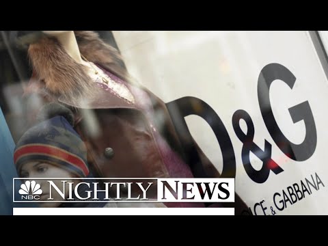 Dolce and Gabbana Backlash Over IVF, Gay Adoption Comments | NBC Nightly News