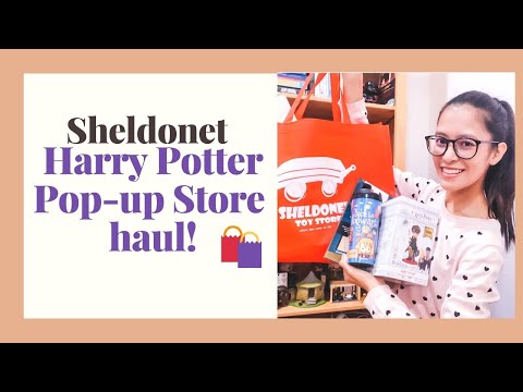 Sheldonet Shop - Harry Potter Pop-up Store Haul!