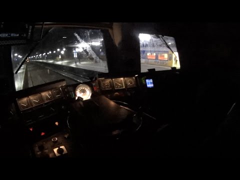 Train Driver's POV dd-ar lok 1700 Utrecht - Baarn 2017