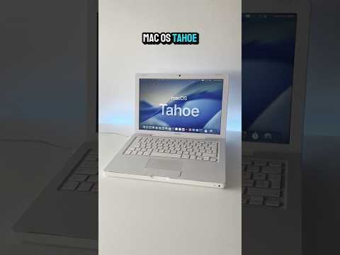 macOS Tahoe on a MacBook From 2009 #apple #macos #tahoe