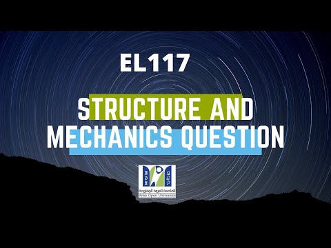 EL117 Structure Mechanics Question-Final & Midterm