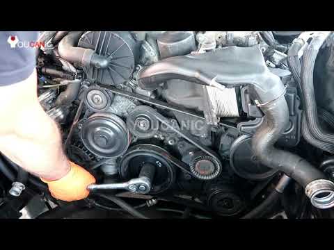 How to Manually Turn Over a Mercedes Engine Crank Shaft