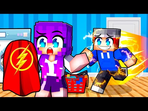 Gara is SECRETLY a SUPERHERO in Minecraft!