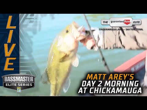 Matt Arey's morning at Chickamauga