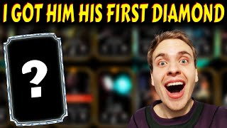 MK Mobile. Getting My Viewer His First Diamond! Epic Freddy Krueger Pack Opening!