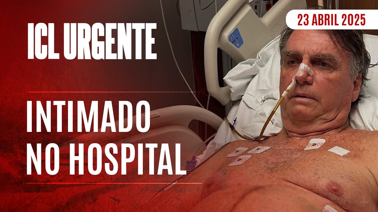 ICL URGENTE  - 23/04/25 - DEPOIS DE FAZER LIVE, BOLSONARO É OFICIALMENTE CITADO POR MORAES