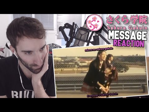 I will start crying at some point ★ (REACTION) Sakura Gakuin Message