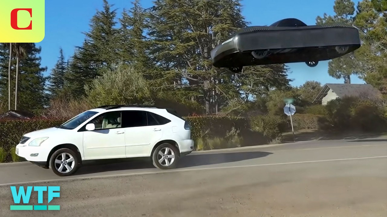 Alef Flying Car Concpet Can Fly Over Traffic Jams | What The Future
