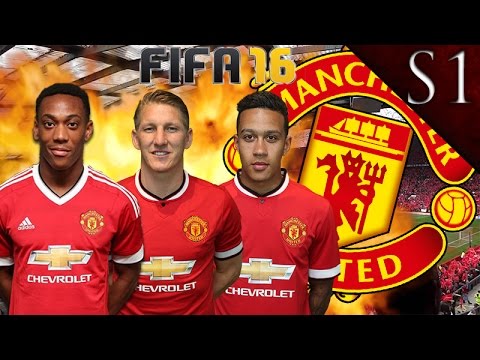 FIFA 16 - MANCHESTER UNITED CAREER MODE S1 EP. 1 - WE NEED PLAYERS!