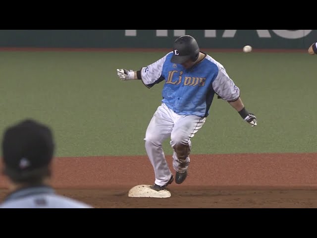 【8回裏】終盤に大きな1点!! ライオンズ・山川 均衡を破るタイムリー2ベース!! 2019/7/31 L-H