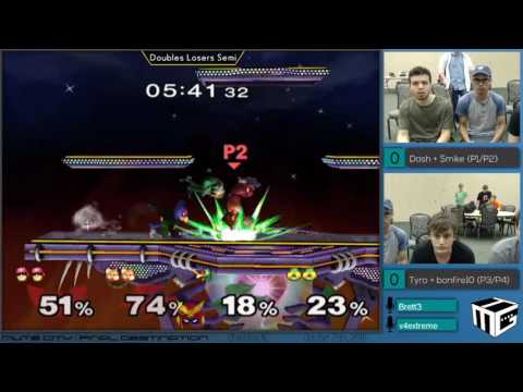 Mute City : FD Doubles - Dash & $mike vs Tyro & bonfire10 - Losers Semi