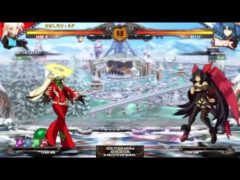 GGXrd Revelator Jack-O vs Dizzy