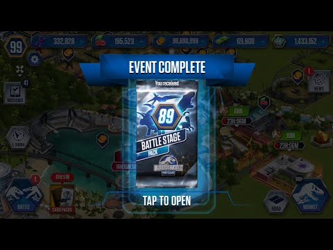 Battle Stages Jurassic World The Game