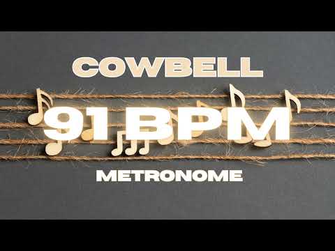 91 BPM - Cowbell Metronome