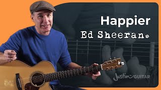 Happier by Ed Sheeran | Easy Guitar Lesson