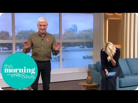 Holly Has to Sit Down During Laughing Fit | This Morning