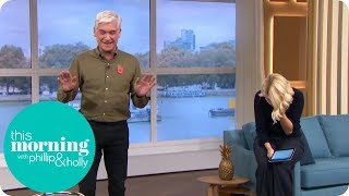 Holly Has to Sit Down During Laughing Fit | This Morning