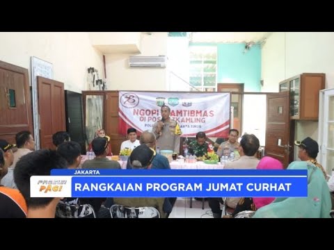 POLRES JAKTIM NGOPI KAMTIBMAS CIPTAKAN PILKADA KONDUSIF