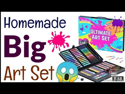 homemade big art set review/ Idhaya craft