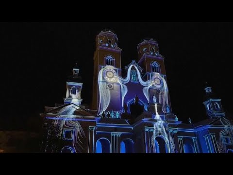 Lichterfest in Brixen: 36 Installationen des Water Light Festival machen auf Klimawandel aufmerksam