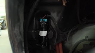 Replacing the washer bottle pump on a Tesla Model S