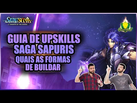 QUAL a MELHOR MANEIRA para UPAR o SAGA de SAPURI? - Saint Seiya Awakening