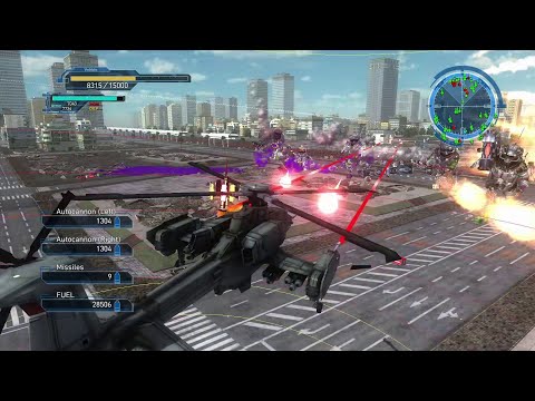 EDF Earth Defense Force 5 DLC 1 M 10 Engage Aliens 2 - Eros - Air Raider Inferno