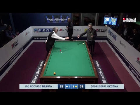 Belluta Riccardo VS Nicotina Giuseppe - 20° Campionato Italiano Firenze