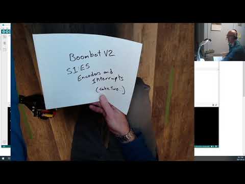 Boombot V2 E5  Dead Reckoning With Encoders and Interrupts