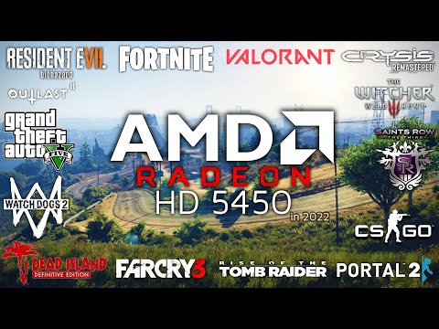 Radeon HD 5450 in 2022 - Test in 17 Games
