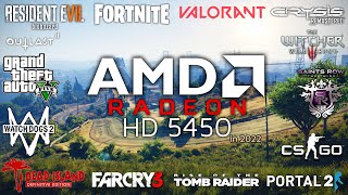 Radeon HD 5450 in 2022 - Test in 17 Games