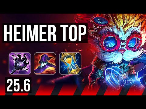 HEIMERDINGER vs TEEMO (TOP) | KR Master | 25.6