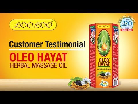100ml LooLoo Oleo Hayat Massage Oil